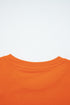 Soft Stretch Solid Crew Neck Rolled Cuff Relaxed Tee